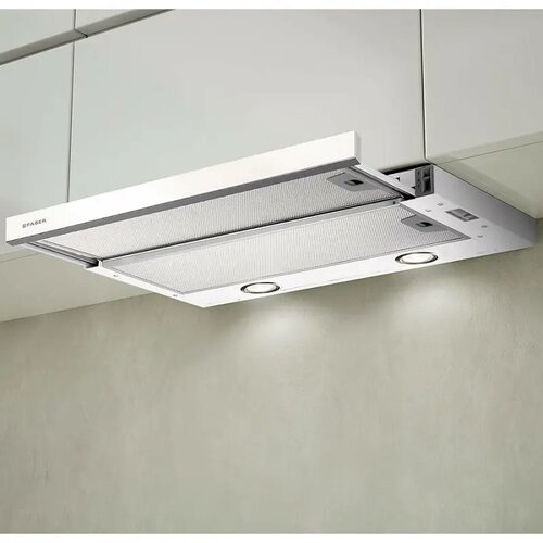 Faber Aspirator Flexa Ng Glass Lux Wh A60, 140W, Sivi Cene