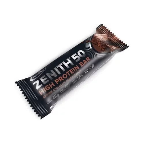 IRONMAXX Zenith 50 High Protein ploščica - Brownie Chocolate Crisp