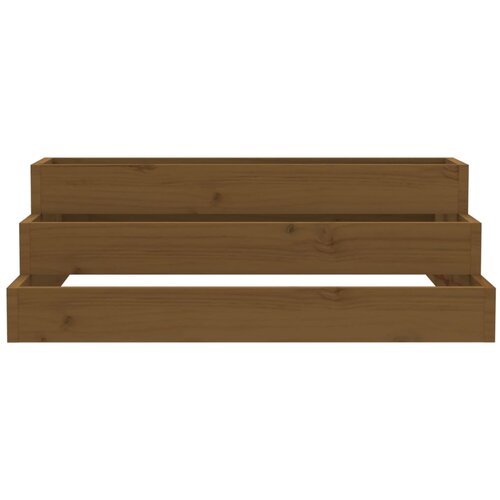  Sadilica boja meda 80 x 80 x 27 cm od masivne borovine Slike