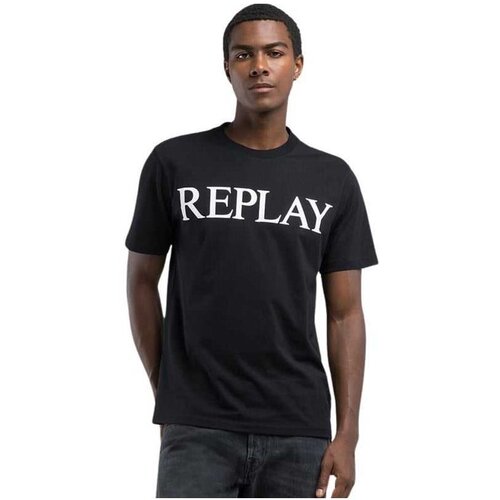 Replay muška logo majica RM3099 {2660}098 Slike
