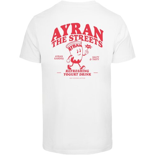 Mister Tee Men&amp;#039;s T-shirt Ayran The Streets white Slike