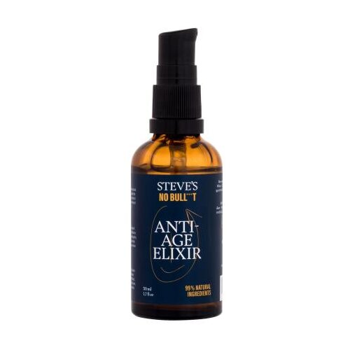 Steve´s No Bull***t Anti-Age Elixir serum za obraz 50 ml za moške Cene