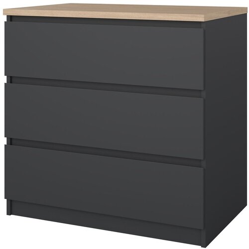 Tvilum Temno siva komoda 77x76x50 cm Naia &amp;ndash; Slike