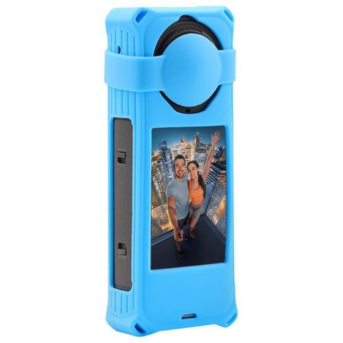 INF Silikonski za&scaron;čitni etui za kamero Insta360 X5 Blue, (5000076124) Cene