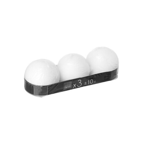 Atmosphera set mirisnih sveća rustic ball white, 88g Cene