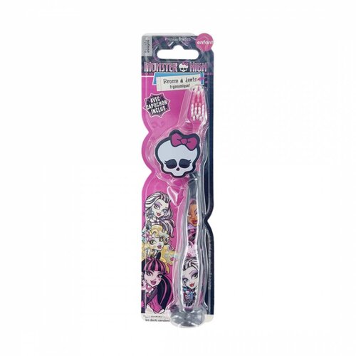 NOBRAND Tinokou, Ergonomska otro&scaron;ka zobna &scaron;četka Monster High, Večbarvno, (5000071251) Cene