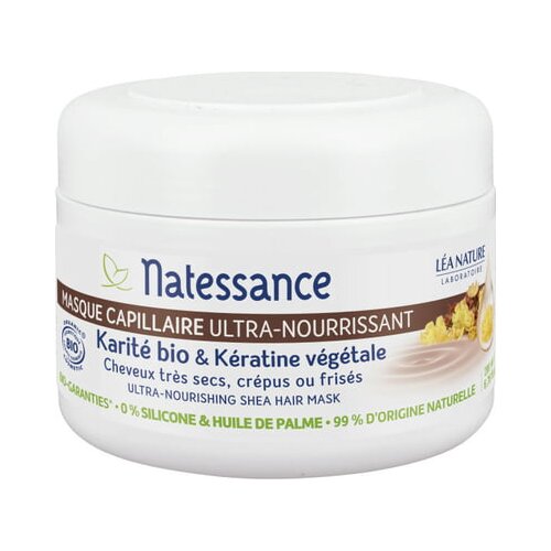 Natessance ultra hranjiva maska za kosu - keratin i karite maslac Slike