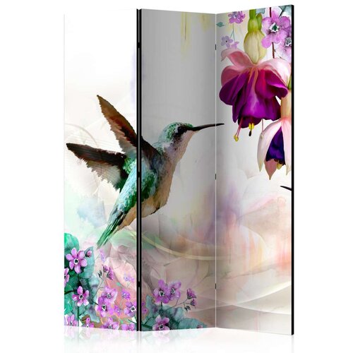  Paravan u 3 dijela - Hummingbirds and Flowers [Room Dividers] 135x172 Cijene