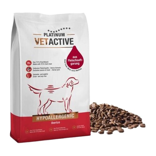 Platinum Hrana za pse Dog Vetactive Hypoallergenic Iberico, 5kg Slike