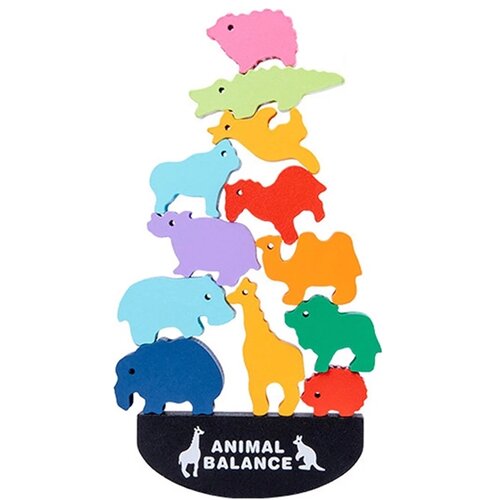 Bbo DRVENA IGRACKA ZADRZI RAVNOTEZU - ZIVOTINJE (36m+) Cene