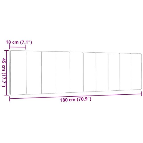  Jastuk za uzglavlje plavi 180 cm od tkanine Slike