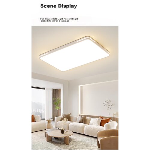  Arrow Plafonska lampa LED, 80 W, Bela Slike