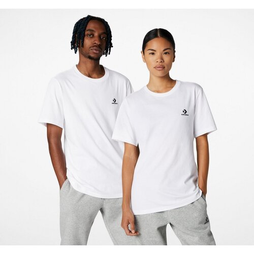 Converse unisex majica go-to embroidered star chevron standard-fit t-shirt Cene