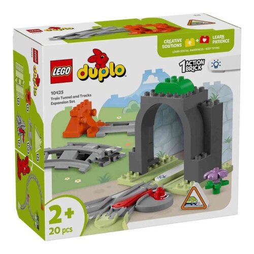 Lego duplo town train tunnel and tracks expansion set ( LE10425 ) Cene
