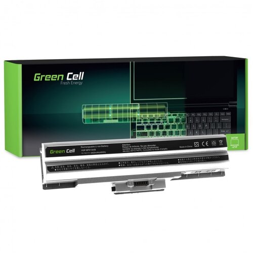 Green cell Baterija za Sony Vaio VGP-BPS13 / VGP-BPS21, srebrna, 4400 mAh Slike
