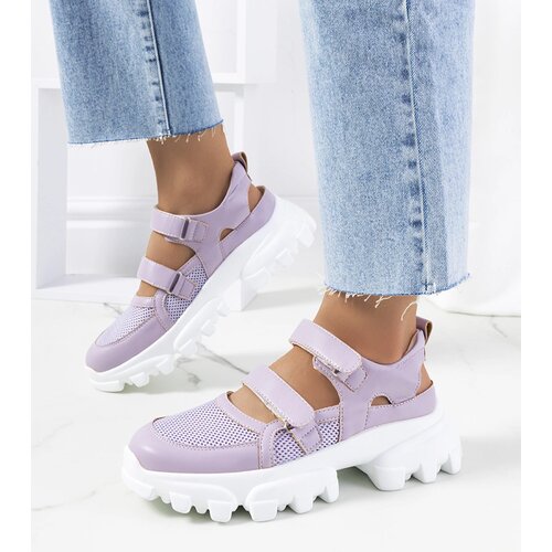 Gemre Purple sneakers on a chunky sole Djurs Cene
