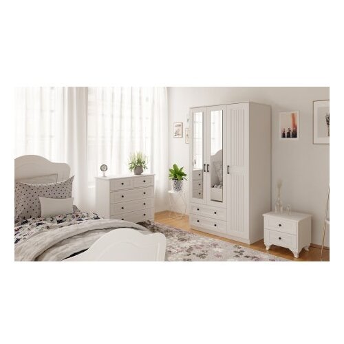 Hanah home Ormar Rb-073, 105x184x52 cm, Bijeli Slike