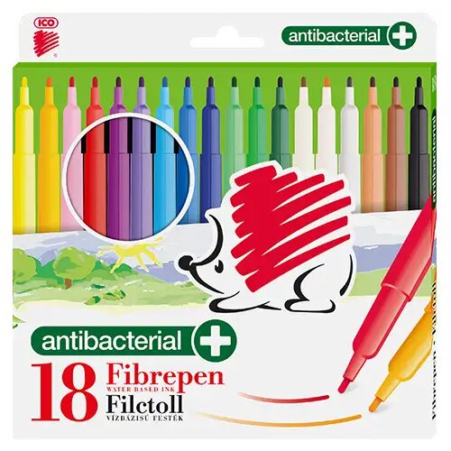 ICO Rainbow Antibakterijski flomasteri 18kom Cijene