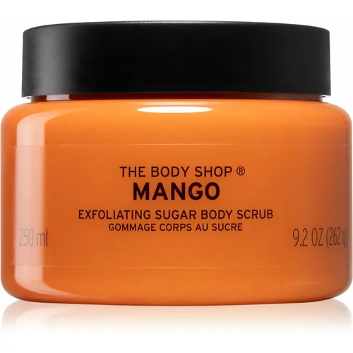 The Body Shop Mango osvježavajući piling za tijelo s mangovim uljem 250 ml