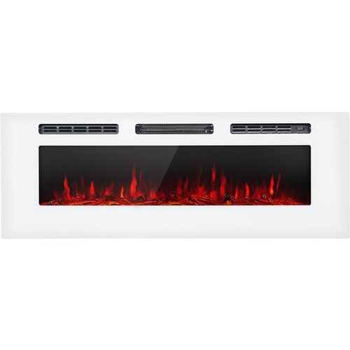 Klarstein Galeras, električni zidni i ugradbeni kamin, 1800 W, LED, 3 boje, timer Cijene
