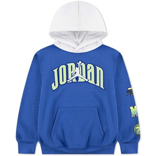 Nike Puloverji Jdb Gametime Fleece Po Modra Slike