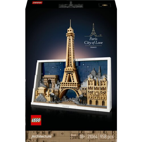 Lego architecture - pariz &amp;ndash; grad ljubavi (21064) Slike