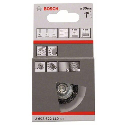 Bosch pločasta četka 30 mm, 0,2 mm, 6 mm - 2608622110 Cene