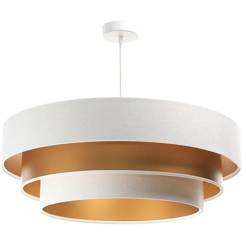  Luster na sajli TRINITI 1xE27/60W/230V bela/zlatna Cene