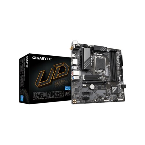 Gigabyte MB B760M DS3H AXLGA1700 4xDDR5 2xM.2, 4xSATAHDMI, DP WIFI mATX Cijene