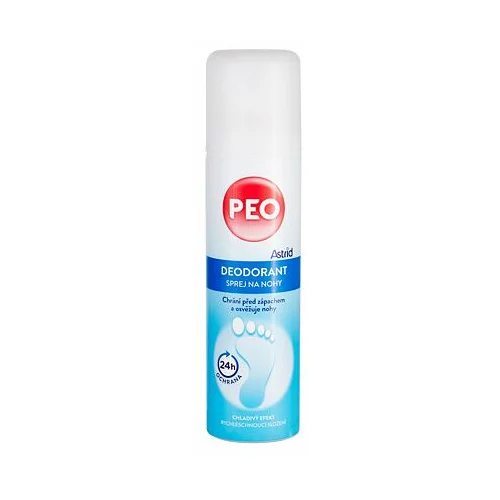 Astrid PEO Foot Deodorant osvežujoč deodorant za hlajenje stopal 150 ml unisex