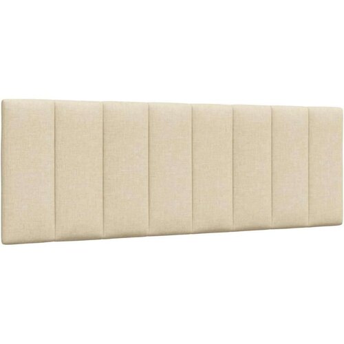 VidaXL Okvir kreveta bez madraca krem 120 x 200 cm od tkanine Slike