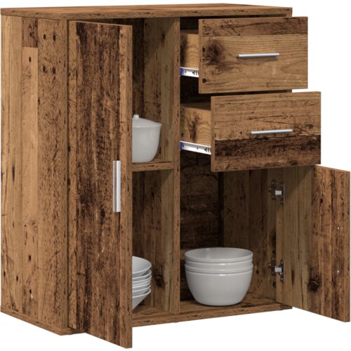VidaXL Ormarić / Komoda Staro drvo 60 x 31 x 70 cm Konstruirano drvo Slike