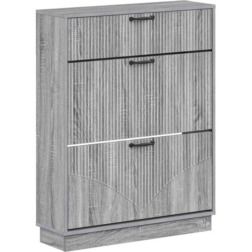  Ormar za cipele HOORN 78 x 24 x 100 cm Konstruirano drvo Slike