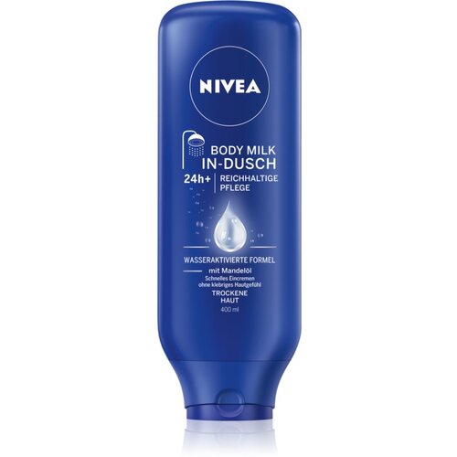 Nivea shower Milk In-Shower Body Milk losion za tijelo pod tu&amp;scaron;em 400 ml za žene Slike