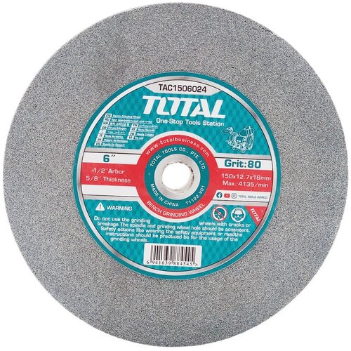TOTAL TOOLS TOTAL Brusni kamen, 150x12,7x16mm, granulacija 80 TAC1506024 Slike