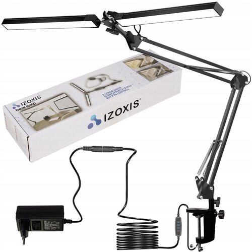  Alu. 230V 168 LED fleksibilna dupla stolna svjetiljka crna Cijene