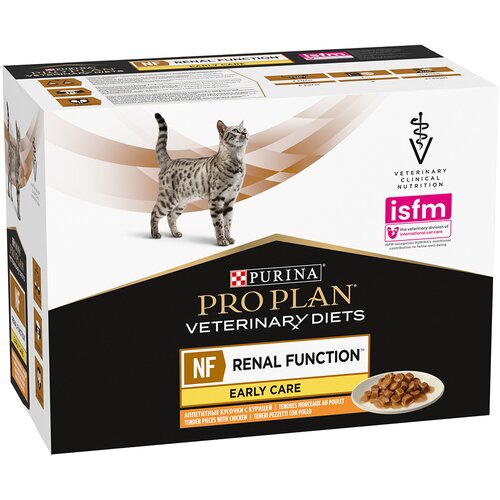 2 x PURINA PRO PLAN Feline po sniženoj cijeni! - Veterinary Diets NF Early Care piletina (2 x 10 x 85 g) Cijene