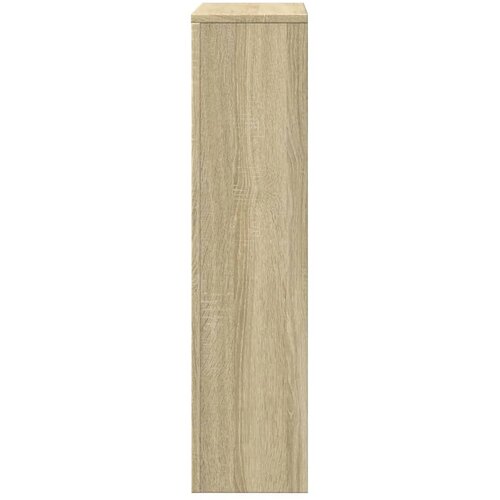  Pokrov za radijator hrasta sonome 104x20x82cm konstruirano drvo Slike