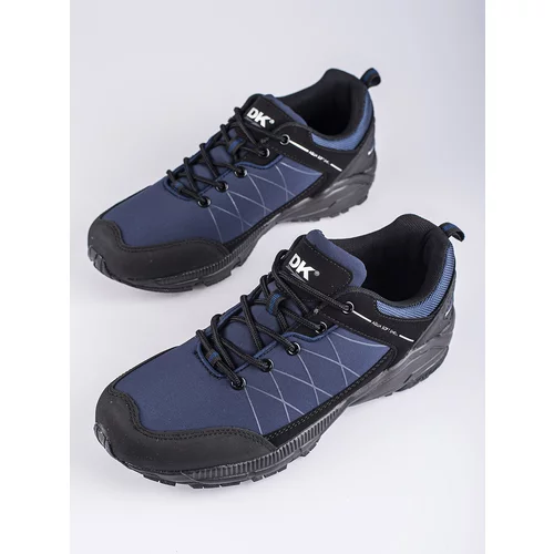 DK Navy blue trekking boots for men DK