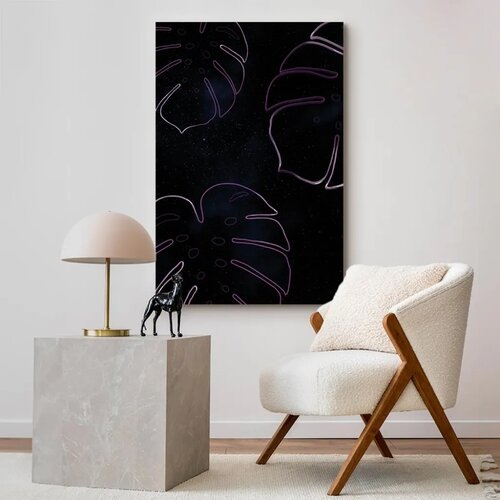  Slika - Galactic Monstera (1 Part) Vertical 60x90 Slike