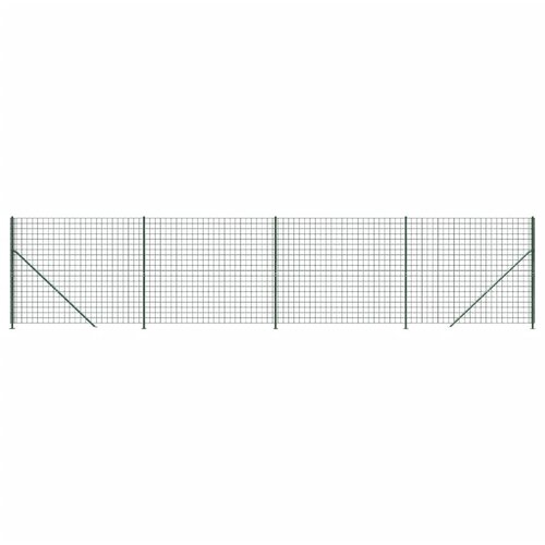  Ograda od žičane mreže s prirubnicom zelena 1,4x10 m Slike