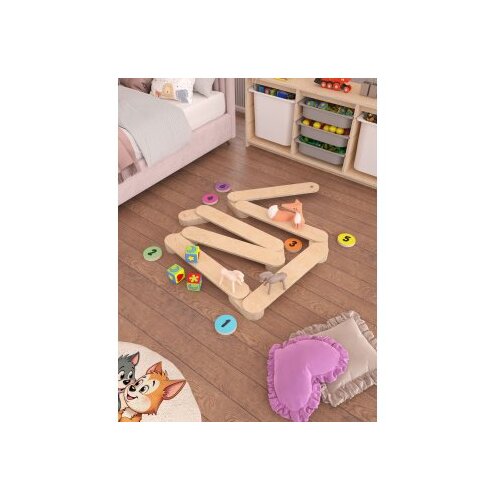 Hanah home Dečija drvena balans tabla Wony Birchwood Cene