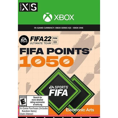  fifa 22 - 1050 fut points xbox live key global Cene