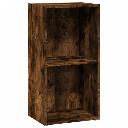 Maison Chic Knjižna omara - Knjižni regal dimljeni hrast 40x30x77 cm inženirski les, (21724984) Cene