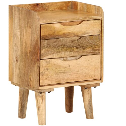  Nočna omarica iz trdnega mangovega lesa 40x30x59,5 cm Cene