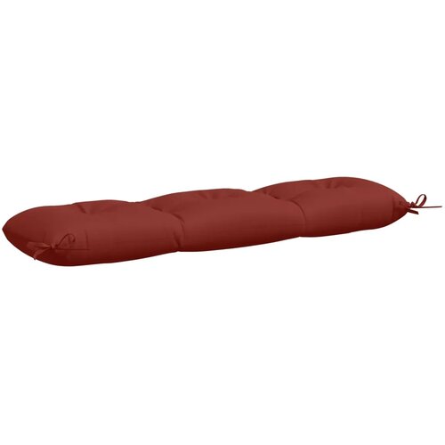  Jastučići za klupe VIANEN 2 kom. 100% poliester Crvena - Crvena 120 x 30 x 12 cm Slike
