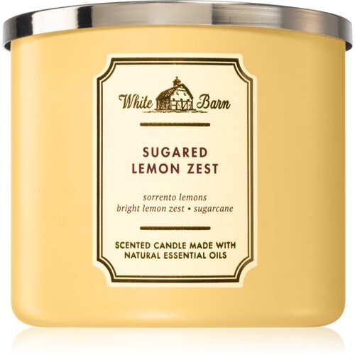 Bath & Body Works Sugared Lemon Zest mirisna svijeća III. 411 g Cijene