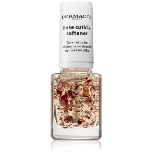 Dermacol Nail Care Rose gel za uklanjanje kožice oko noktiju s ružinim uljem 12 ml Slike