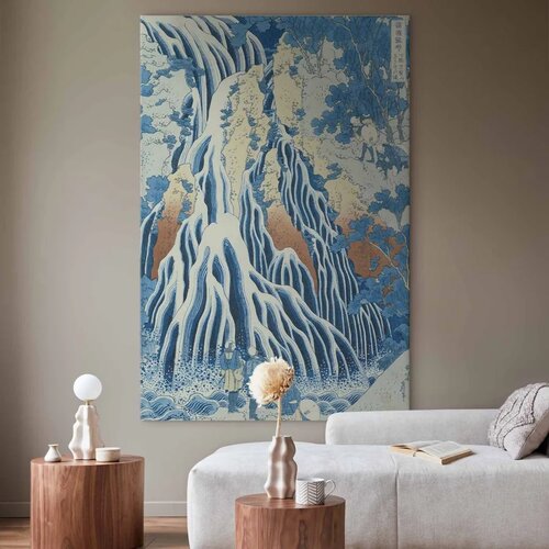  XXL slika - Hokusai Katsushika &amp;ndash; Kirifuri Waterfall at Kurokami Shimotsuke 133x200 Slike