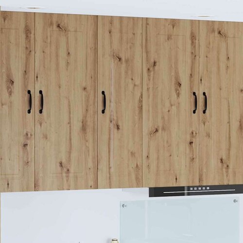 vidaXL Zidni kuhinjski ormarić Zidne Umjetnički hrast 30 x 31 x 100 cm Cijene